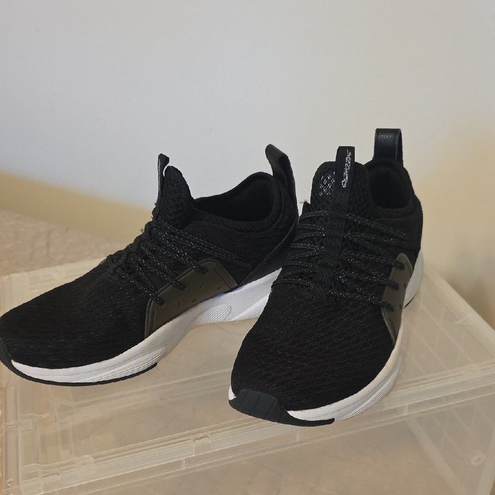 Skechers Black and White Athletic Sneakers